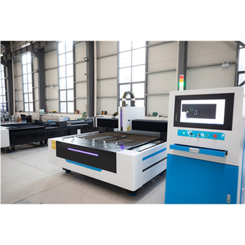 Itxitako CNC potentzia handiko 6000W metal-zuntz laser ebaketa-makina truke-plataformarekin